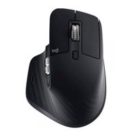 Mouse inalámbrico Logitech MX Master 3 1000 dpi, 7 botones, negro