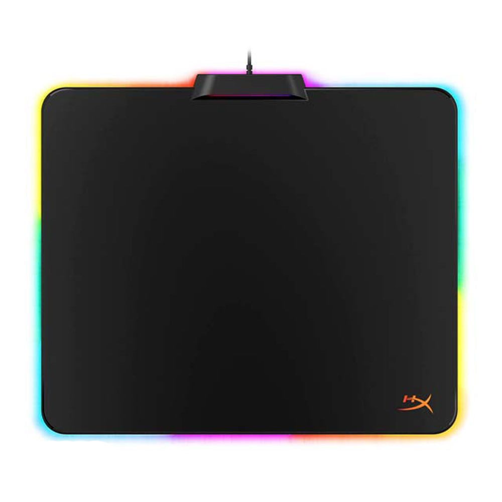 Imagen 1 del producto Mouse pad Hyperx Fury Ultra M, 29.9cm x 35.9cm, antideslizante, RGB 360 dinámicos
