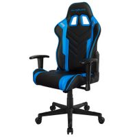 Silla gamer DXRacer O Series gas lift clase 3, tapiz cuero pu, máx. 100 kg, inclinación 90 - 135°, negro y azul