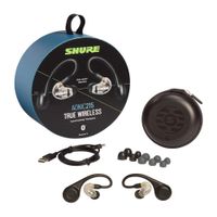 Audífonos bluetooth True Wireless Shure AONIC 215 micrófono incorporado, duración máx. 8 horas, negro