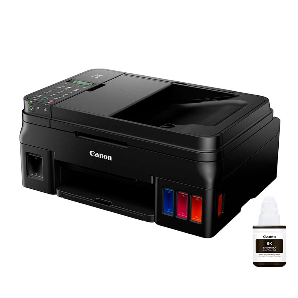 Imagen 2 del producto Impresora multifuncional Canon Pixma G4111, inyeccioónde tinta, inalámbrica, Wi-Fi, con tanques recargables