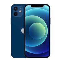iPhone 12 64GB, 4GB RAM, cámara trasera 12MP y frontal 12MP, 6.1"", A14 Bionic, azul