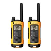 Radio FRS Motorola T402PE con linterna, 14 canales, alcance 56 km, IPX4, aprox. 12 horas