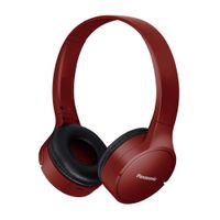 Audífonos bluetooth on ear Panasonic RB-HF420B micrófono incorporado, máx. 50 horas, control de música y llamadas, rojo