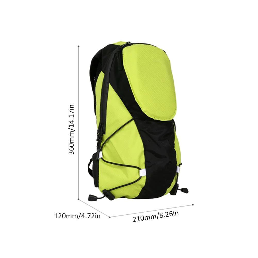 Imagen 2 del producto Mochila con luces New Image T33 5L impermeable, 5 señales de luz, control remoto, carga usb