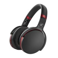 Audífonos con cancelación de ruido Sennheiser HD458BT micrófono incorporado, máx. 30 horas, control de música y llamadas, negro
