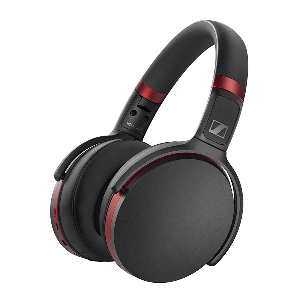 Imagen 1 del producto Audífonos con cancelación de ruido Sennheiser HD458BT micrófono incorporado, máx. 30 horas, control de música y llamadas, negro