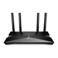 Router TP-Link Archer AX20 wifi 6, doble banda, 1.8 Gbps, 4 antenas, 4 puertos LAN, 1 puerto LAN y USB