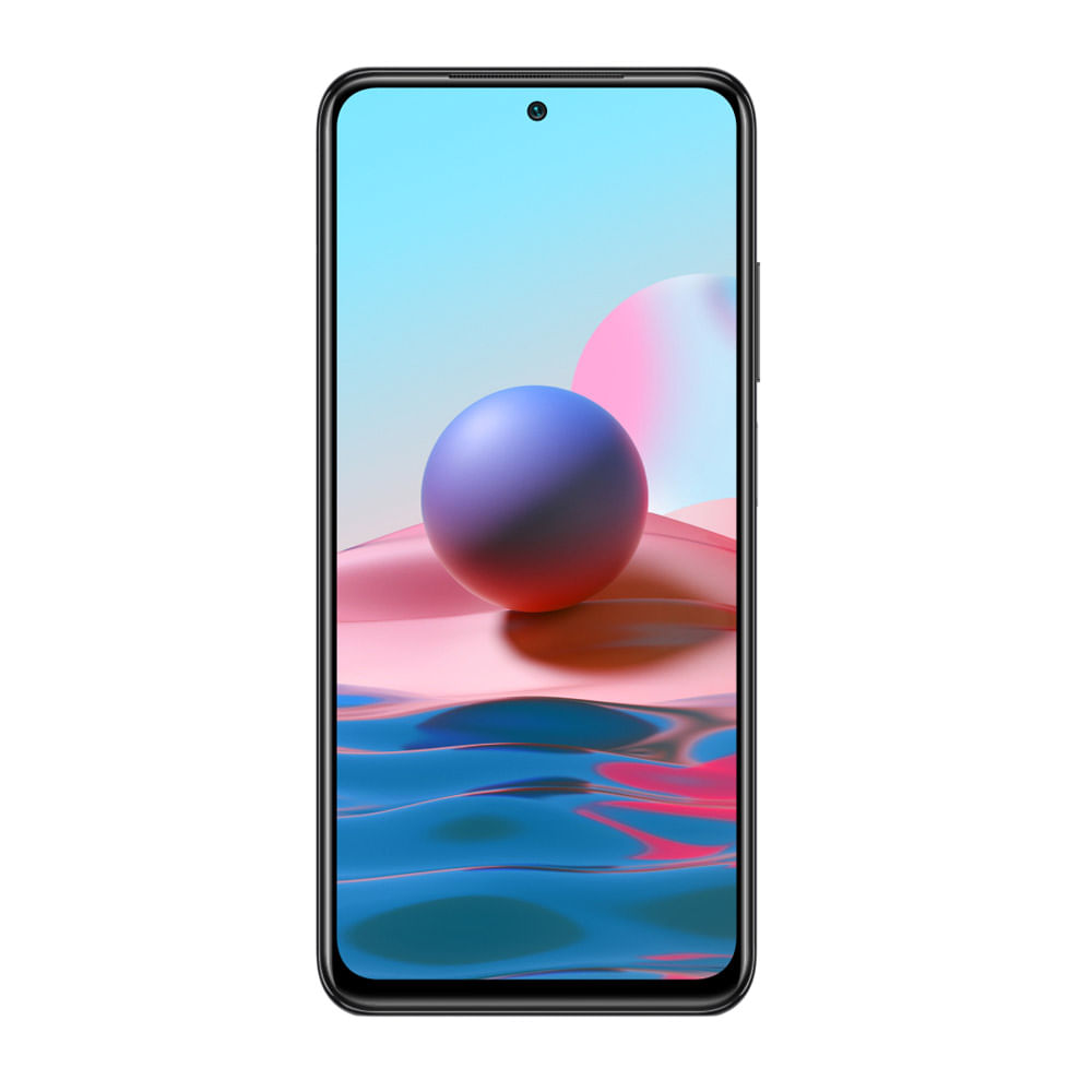 Imagen 2 del producto Celular Xiaomi Redmi Note 10 128GB, 4GB RAM, cámara trasera 48MP y frontal 13MP, 6.4"", negro