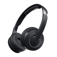 Audífonos bluetooth on ear Skullcandy Cassette con almohadillas acolchadas, máx. 22 horas, control de música y llamadas, negro