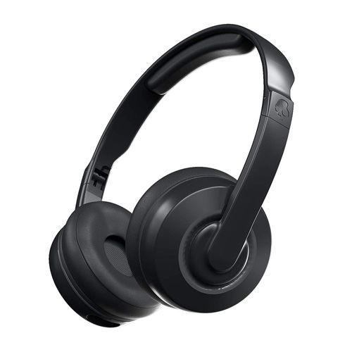 Audífonos bluetooth on ear Skullcandy Cassette con almohadillas acolchadas, máx. 22 horas, control de música y llamadas, negro