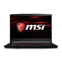 Laptop gamer Msi GF63 Thin 10SCXR 15.6"" Intel Core i7, 512GB SSD, 16GB RAM, GeForce GTX 1650, FreeDOS - sin sistema operativo, negro