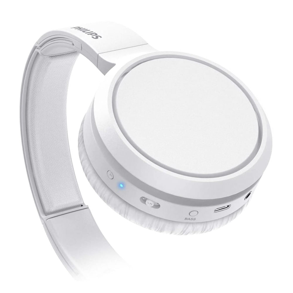 Imagen 2 del producto Audífonos bluetooth on ear Philips TAH5205 micrófono incorporado, máx. 29 horas, control de música y llamadas, blanco
