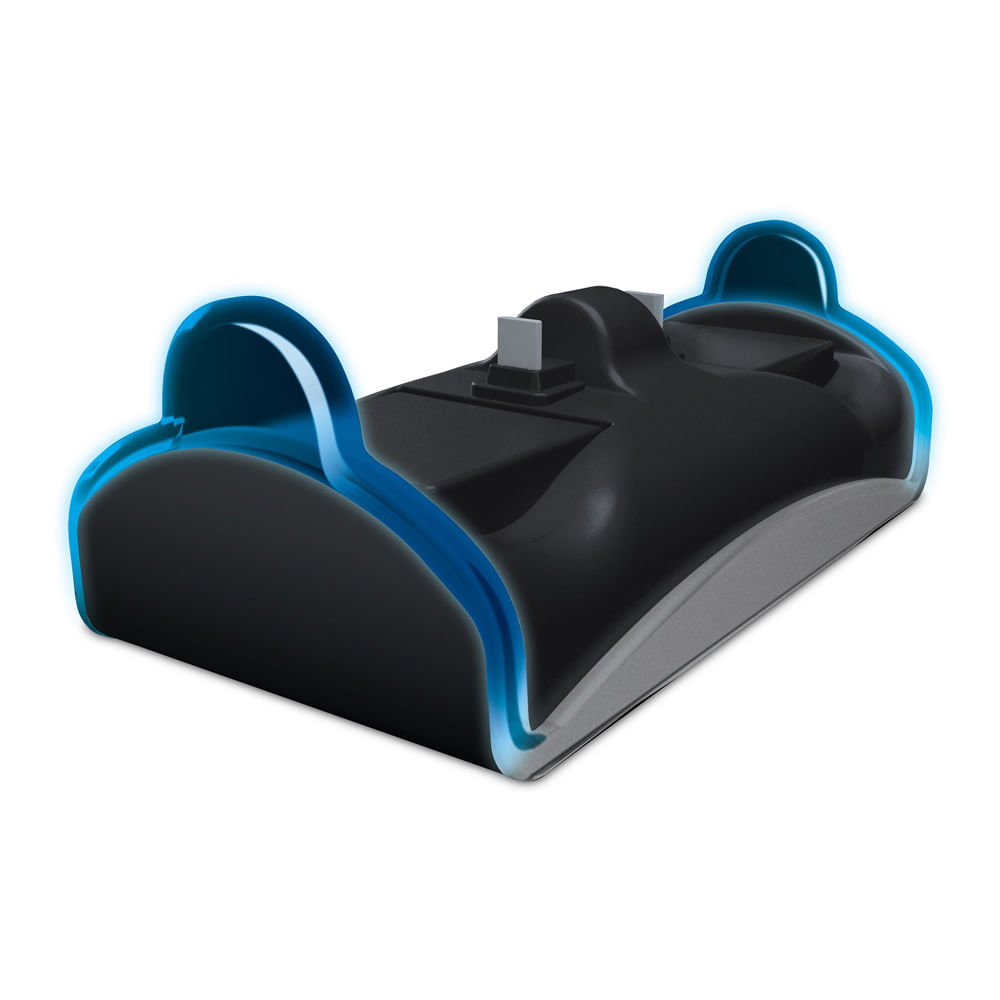 Imagen 2 del producto Estación de carga dual Dreamgear compatible con mandos de PS4