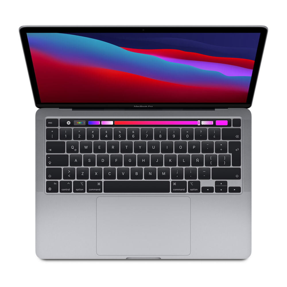 Imagen 2 del producto Laptop Apple MacBook Pro 13.3"" Chip M1 8-core, 512GB SSD, 8GB RAM, Iris plus, macOS, gris
