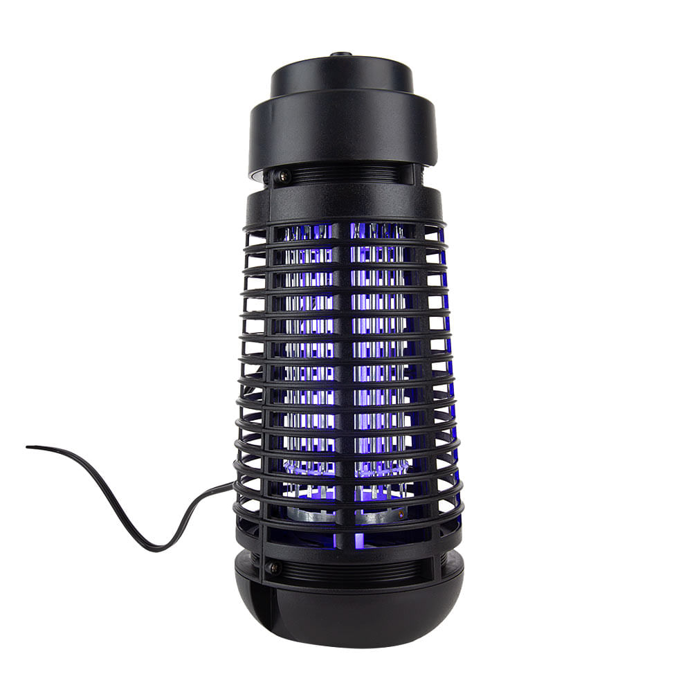 Lámpara mata insectos Westminster 6W con luz UV, cobertura hasta 35 m², ideal para el hogar, sin químicos ni ruido, uso interior