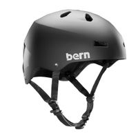 Casco Bern Macon XXL carcasa ABS, espuma EPS, 60.5-62 cm, negro mate