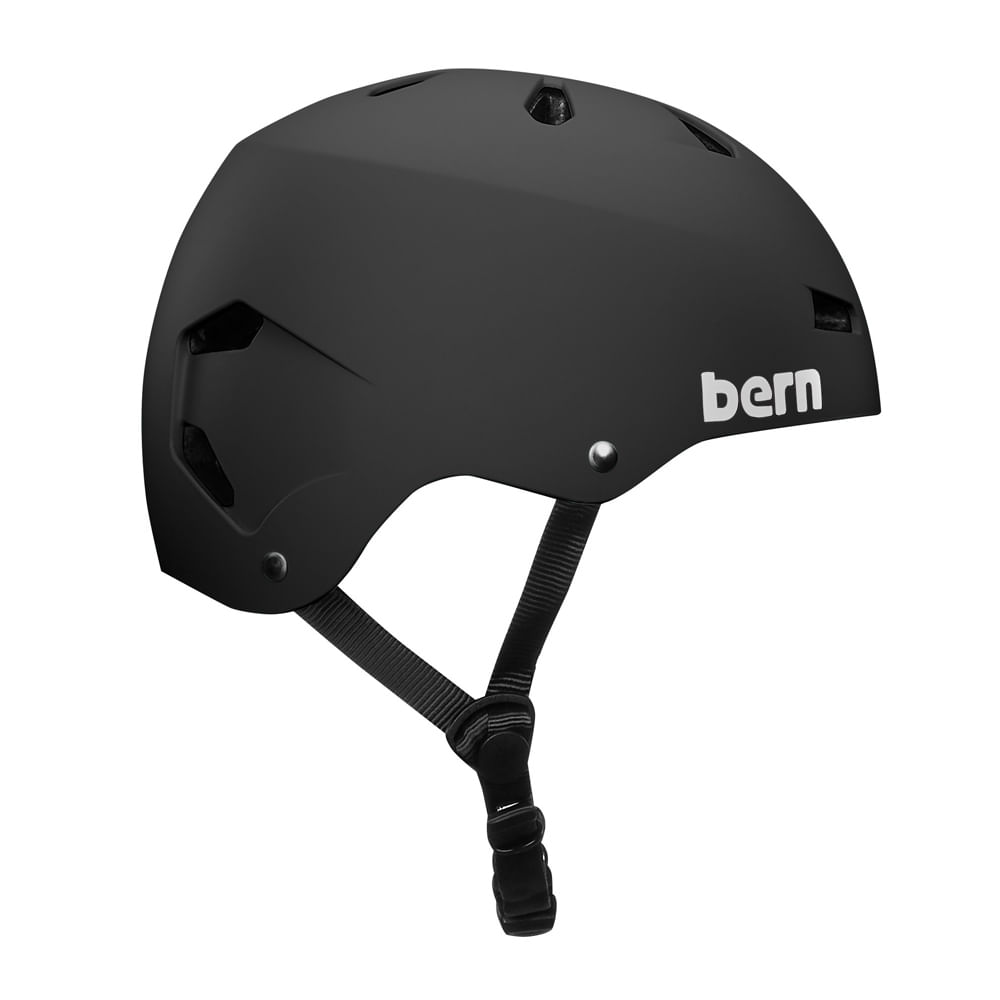 Imagen 2 del producto Casco Bern Macon S carcasa ABS, espuma EPS, 54-55.5 cm, negro mate