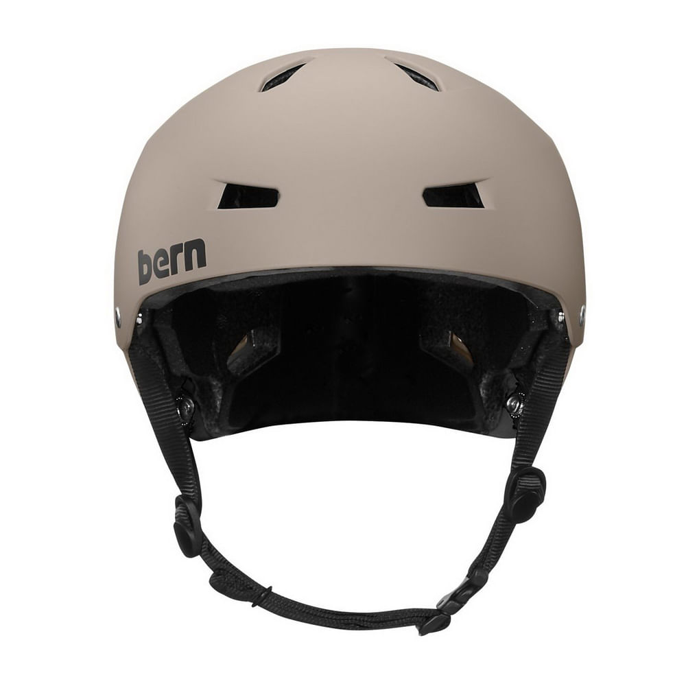 Imagen 2 del producto Casco Bern Macon M carcasa ABS, espuma EPS, 55.5-57 cm, arena mate