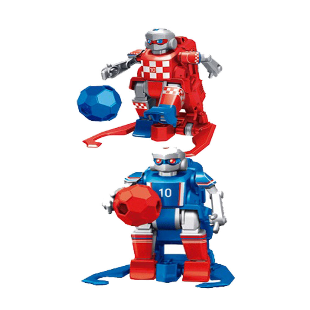 Robots de fútbol con arcos Qst Toys QST812 rojo y azul