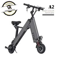 Scooter eléctrico plegable FTN A2 PRO color gris, vel. máx. 30 km/h, autonomía 30-40 km, llantas 8"", tolerancia 100 kg, 350W, tiempo carga 4-6 horas