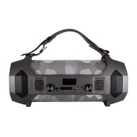 Parlante bluetooth karaoke Coolbox con subwoofer, batería recargable