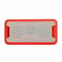 Parlante bluetooth Izuum led, máx. 6 horas, rojo