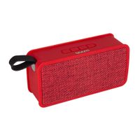 Parlante bluetooth Izuum batería recargable, rojo