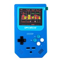 Retro-Bit - Go Retro Portable Azul/Blanco