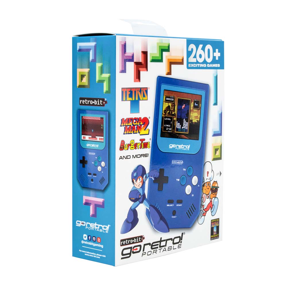 Imagen 2 del producto Retro-Bit - Go Retro Portable Azul/Blanco