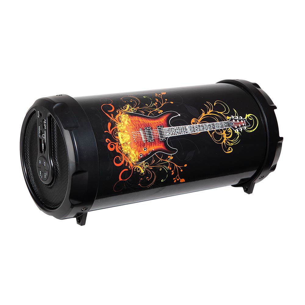 Imagen 2 del producto Parlante bluetooth Coolbox con subwoofer, batería recargable, guitar