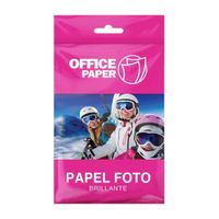 Papel fotográfico Office Paper brillante Canvas, A4, 10 hojas, 180g