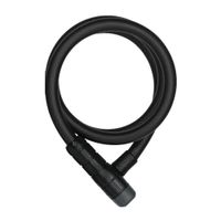 Cable de seguridad Abus Racer 6415K/120/15 acero, 15 mm, bloqueo con llave, negro