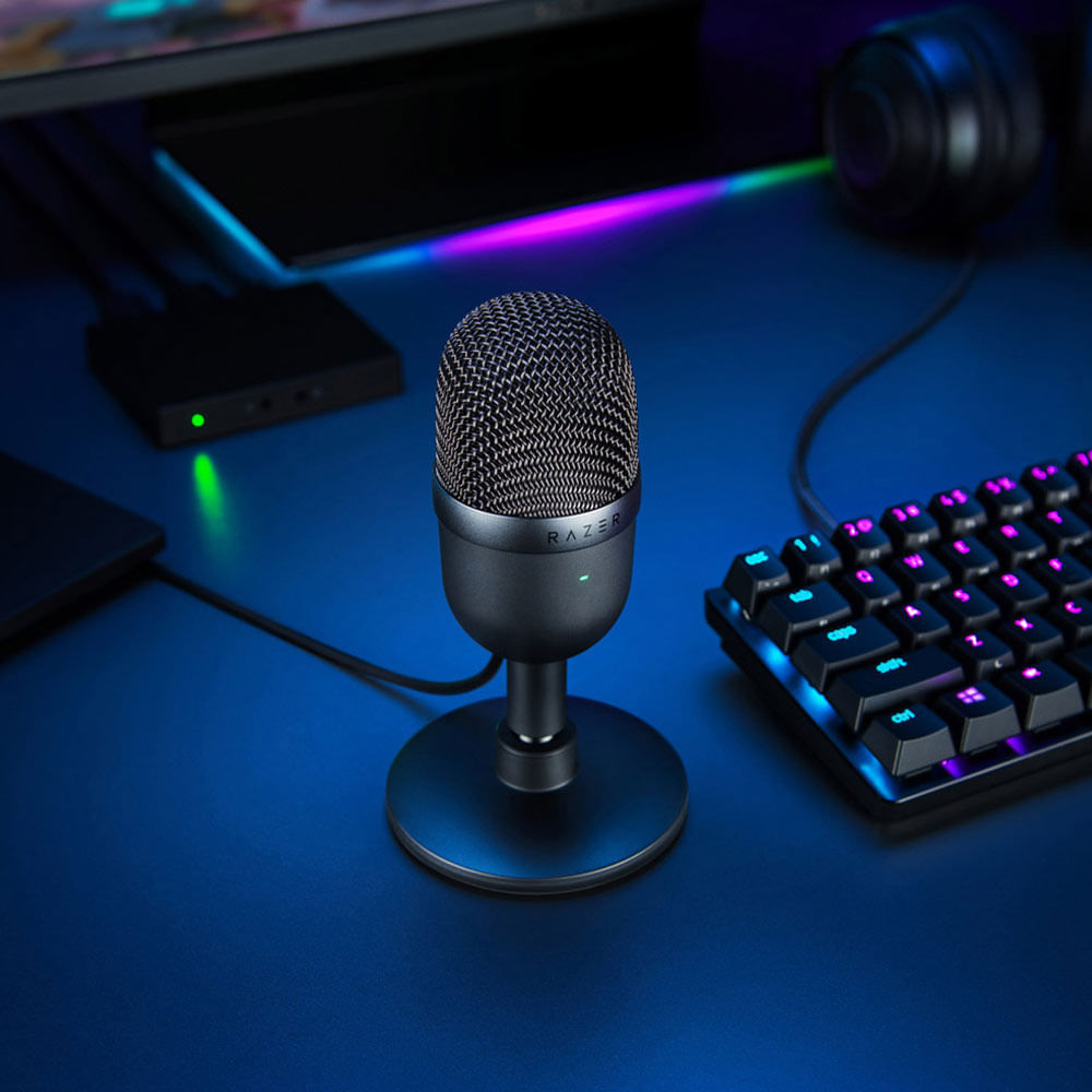 Imagen 2 del producto Micrófono Razer Seiren Mini ultra compacto, respuesta de frecuencia 20 hz-20 000 hz, negro
