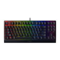 Teclado gamer alámbrico Razer Blackwidow V3 Tenkeyless, conexión USB, mecánico, RGB, switch amarillo