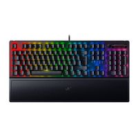 Teclado gamer alámbrico Razer Blackwidow V3, conexión USB, mecánico, RGB, switch verde