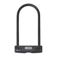 Candado en U Abus Facilo acero recubierto PVC, 12 mm, double locking, negro