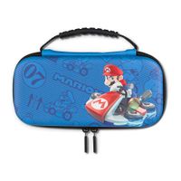 Estuche Power A PWA-A-02279 Mario Kart Edition semi rígido, para Nintendo Switch Lite, azul