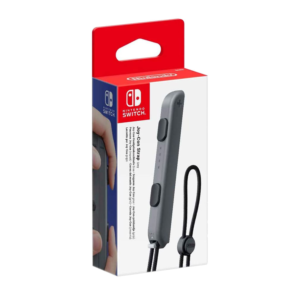 Imagen 2 del producto Sujetador Nintendo Joy-Con Strap para mando Switch gris