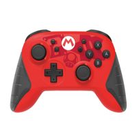 Mando Nintendo Mario para Switch inalámbrico, rojo