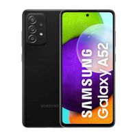 Celular Samsung Galaxy A52 128GB, 6GB RAM, cámara trasera 64MP y frontal 32MP, 6.5"", Octa-Core, negro