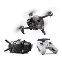 Drone DJI FPV semiprofesional, 12MP, distancia máx 10 km + Gafas FPV V2 + Control remoto 2 DJI FPV
