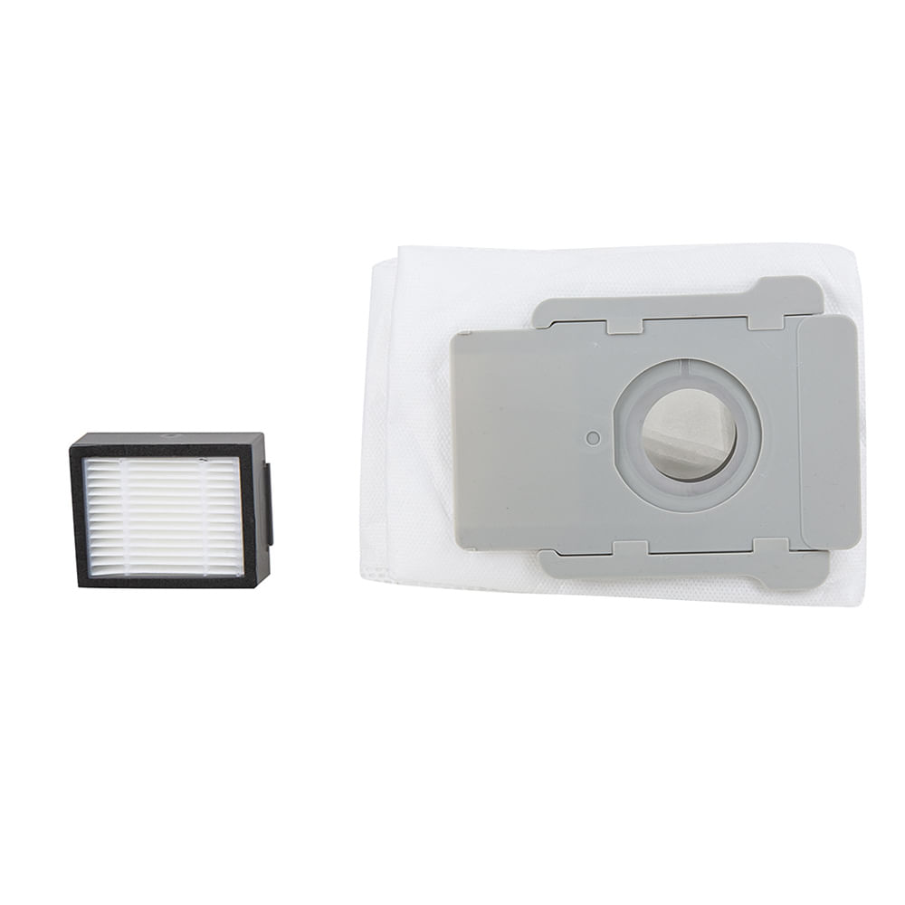 Imagen 2 del producto Pack rodillo escobilla + filtro + 2 escobillas laterales + bolsa para polvo Bluesky para Roomba E5/ I7/ 17P