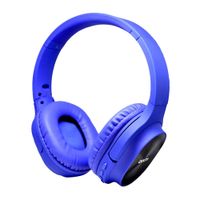 Audífonos bluetooth on ear Izuum micrófono incorporado, máx. 6 horas, control de música y llamadas, azul