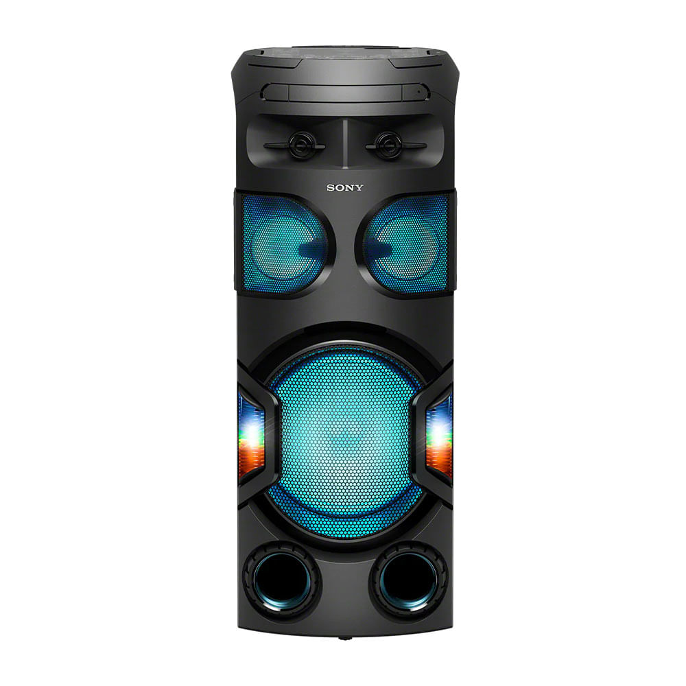 Imagen 2 del producto Parlante torre bluetooth Sony V72D luces de fiesta 360°, control por voz y gestos, taiko