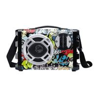 Parlante bluetooth karaoke Coolbox con correa, batería recargable