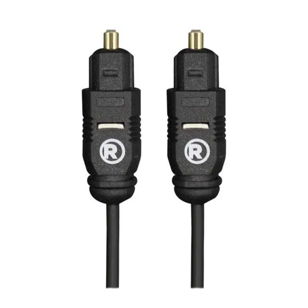 Imagen 1 del producto Cable óptico Radioshack Toslink, flexible y resistente