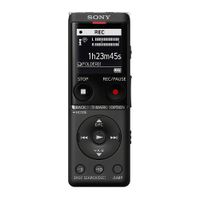 Grabadora de voz digital Sony UX570 4gb, batería de litio, máx. 1 hora