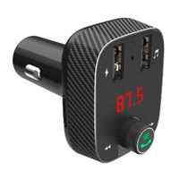 Transmisor para auto Coolbox GMobile bluetooth, FM, pantalla led, negro
