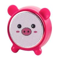 Parlante bluetooth Coolbox Mini Power Sound batería recargable, pig
